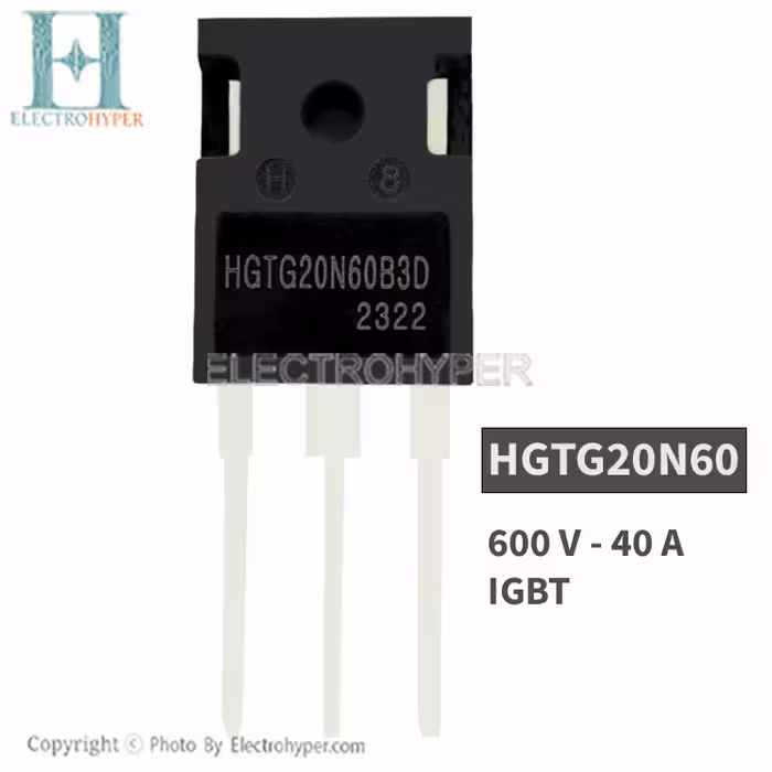 ترانزیستور IGBT، مدل HGTG20N60B3D