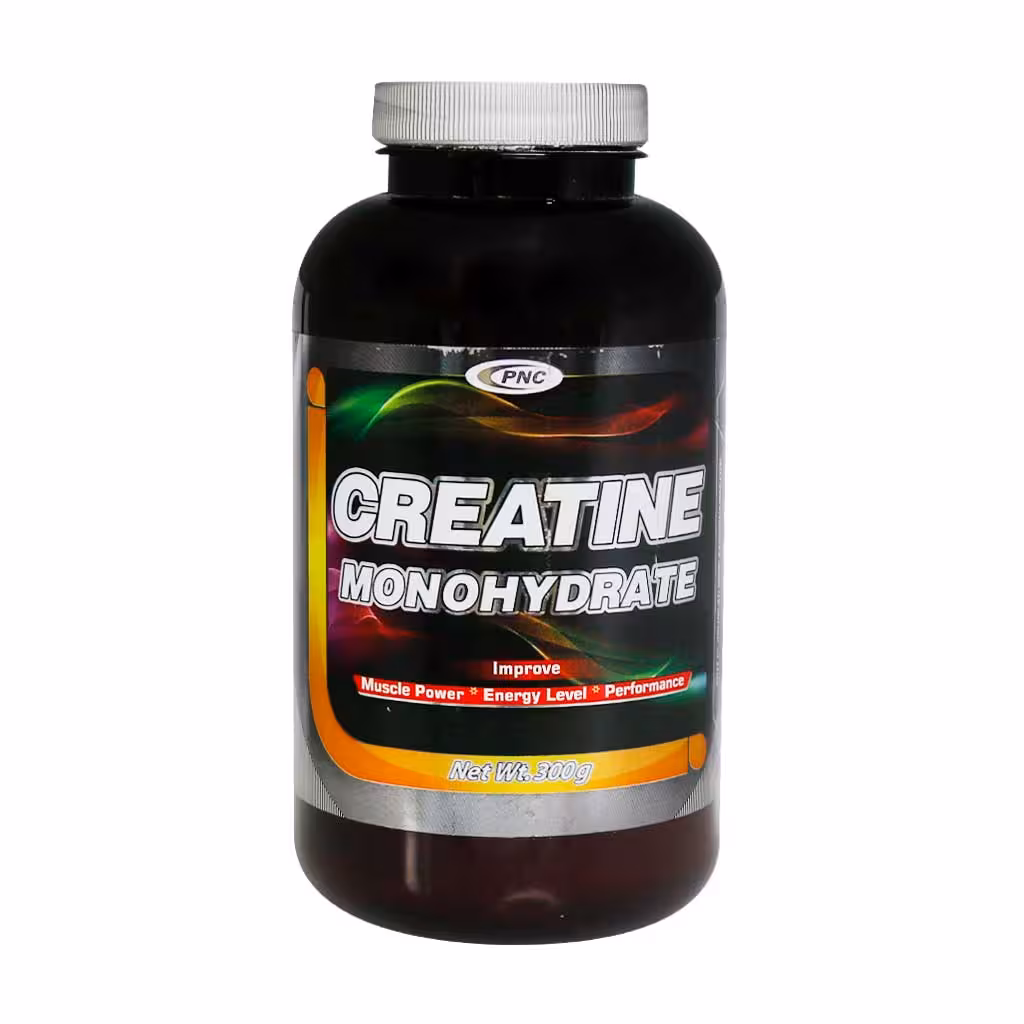مکمل بدنسازی _ پودر کراتین مونو هیدرات 300 گرمی  پی ان سی کارن PNC