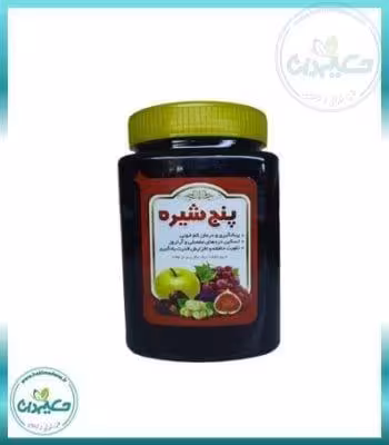 پنج شیره طبیعی (بسته 3 عددی)