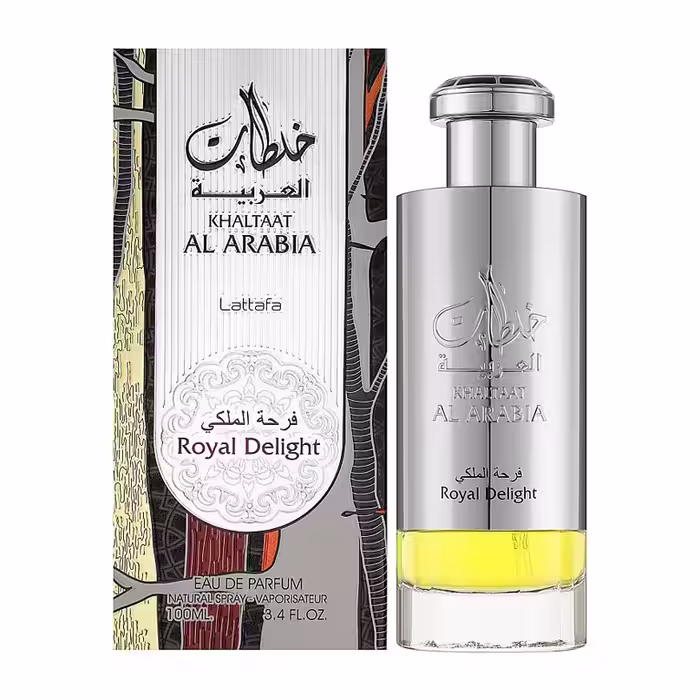 ادوپرفیوم خلطات العربیه رویال دیلایت لطافه Khaltaat Al Arabia Royal Delight Lattafa