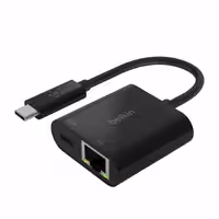مبدل USB-C به Ethernet بلکین INC001btBK
