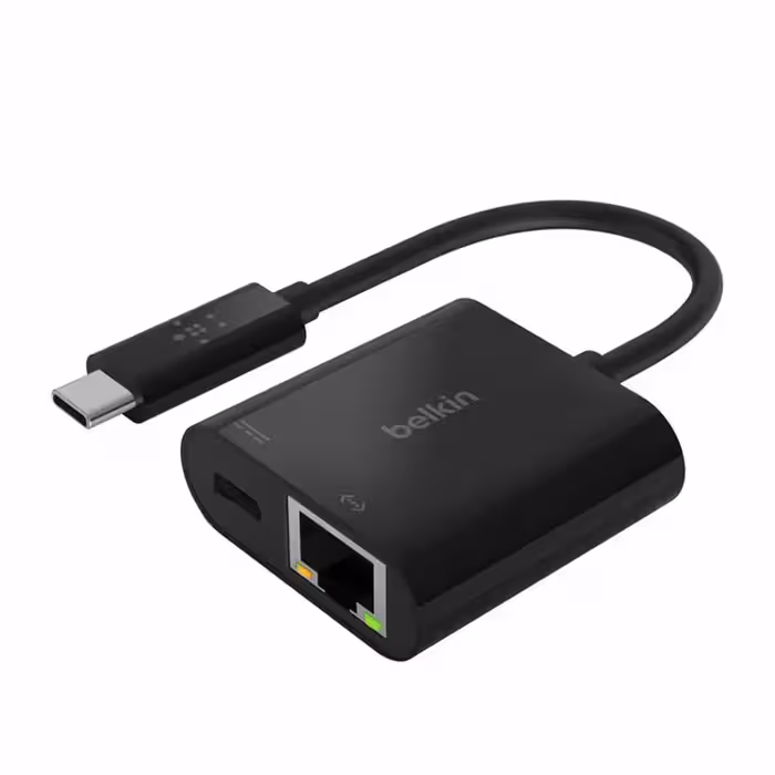 مبدل USB-C به Ethernet بلکین INC001btBK