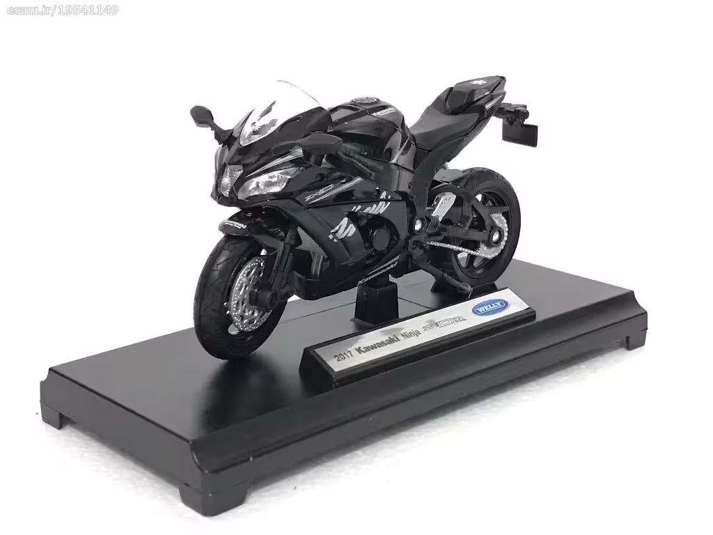 ماکت موتور فلزی کاوازاکی نینجا ZX10 RR ویلی 1/18
