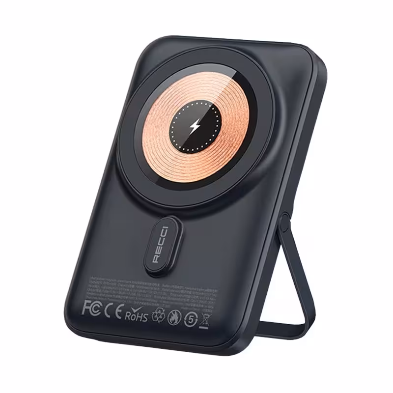 پاوربانک بی سیم رسی مدل RPB-W08 ظرفیت 10000 میلی آمپر ساعت | کالا مکس