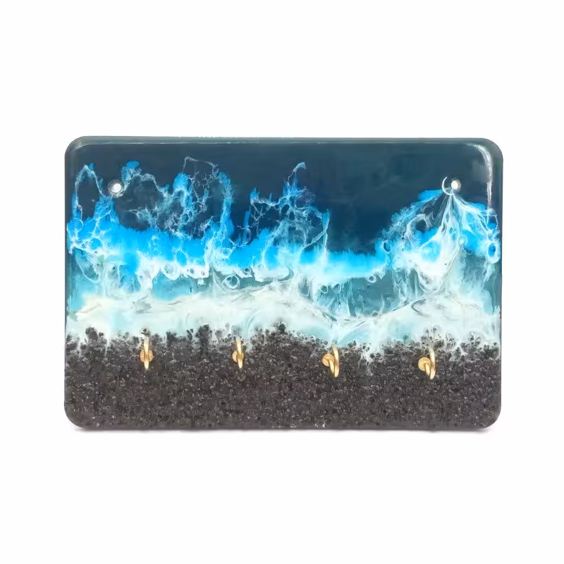 جا کلیدی دیواری طرح دریا