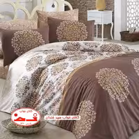 ست روتختی کاوری دونفره براون