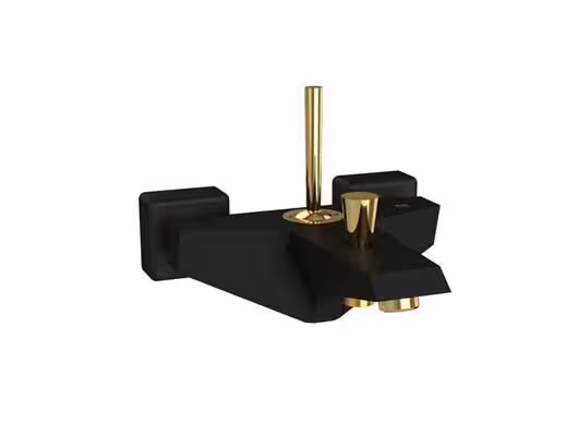 شیر حمام مدل تیفانی مشکی طلا