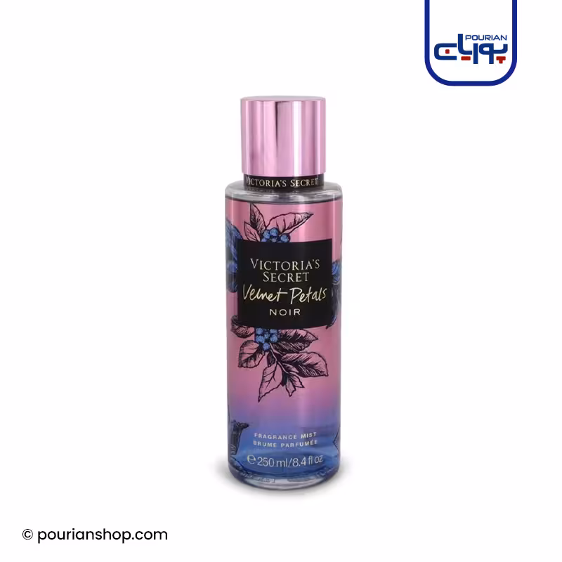 بادی اسپلش ویکتوریا سکرت سری NOIR مدل VELVET PETALS حجم 250ml