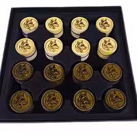 مهره تخته نرد طرح گرگ کد 1012