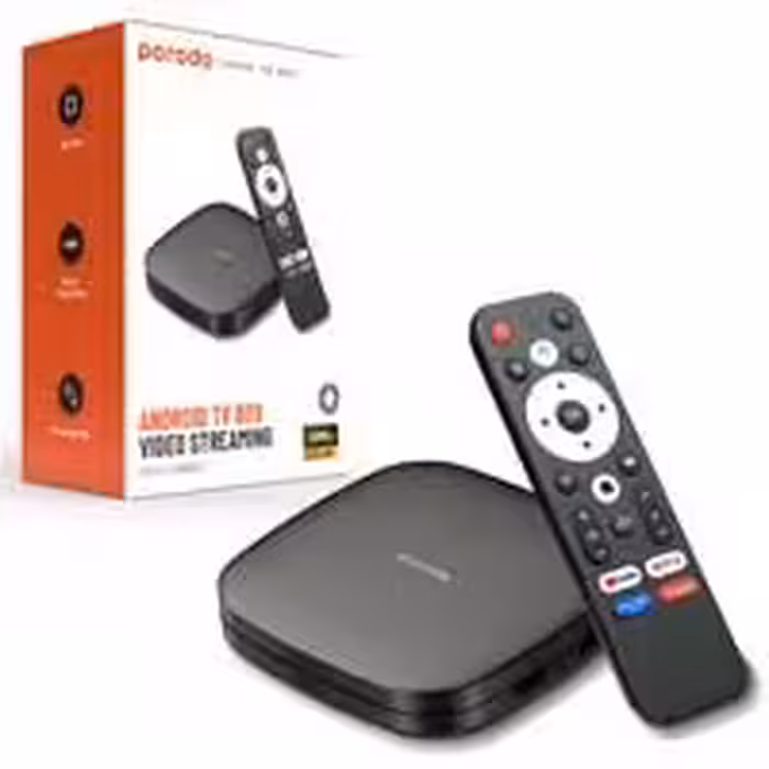 اندروید باکس Porodo Android TV Box 1080p 2GB ram 8GB Rom