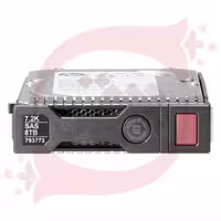 هارد سرور HPE 8TB 6G SATA 7.2K LFF 512e 819203-B21 با گارانتی