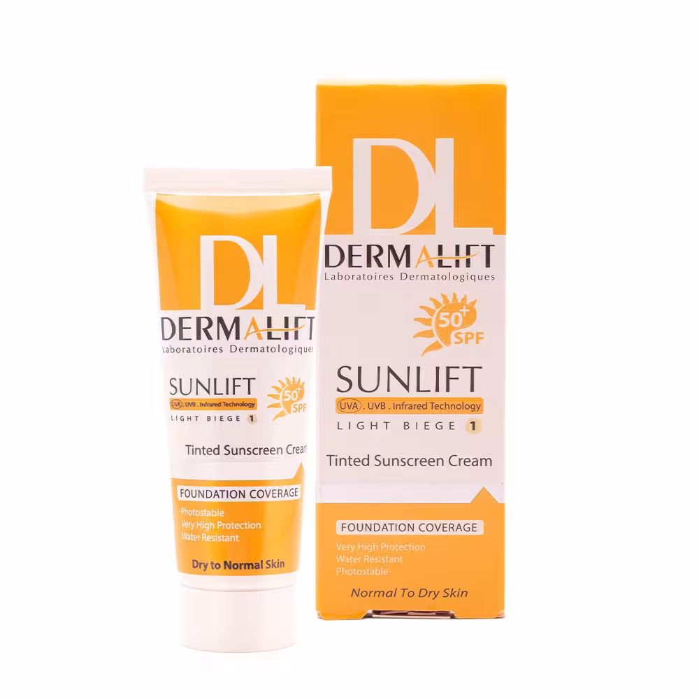 درمالیفت-ضد افتاب SPF50پوست خشک شماره1
