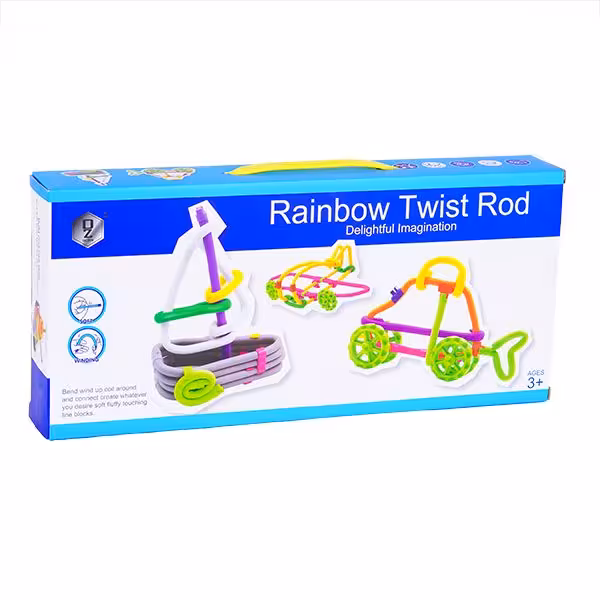 ساختنی میله‌ های انعطاف پذیر رینبو