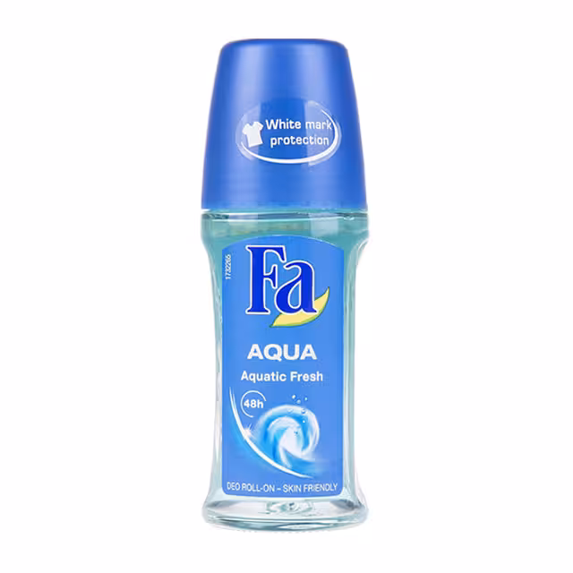 رول ضد تعریق مردانه فا مدل AQUA حجم 50 میلی لیتری