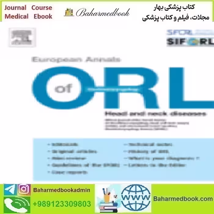 European Annals of Otorhinolaryngology Head and Neck