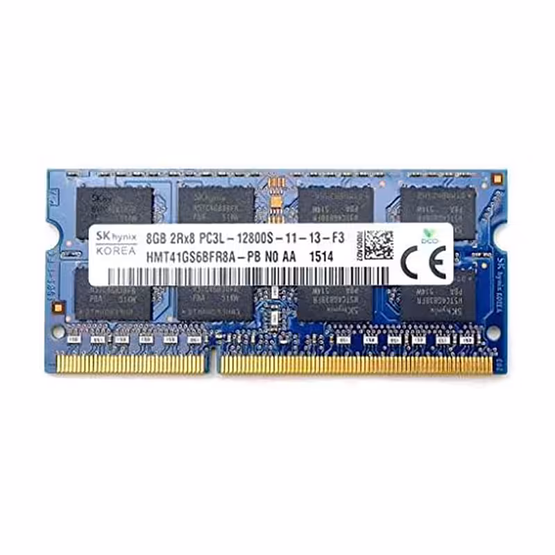 رم لپ تاپ اس‌کی هاینیکس مدل 8G PC3L 12800 HMT41GS6BFR8A-PB NO AA