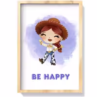 تابلو بچه گانه طرح جسی در Toy Story