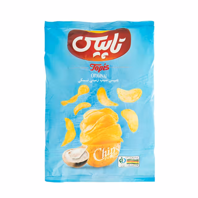 چیپس ساده تاپیس 50 گرمی