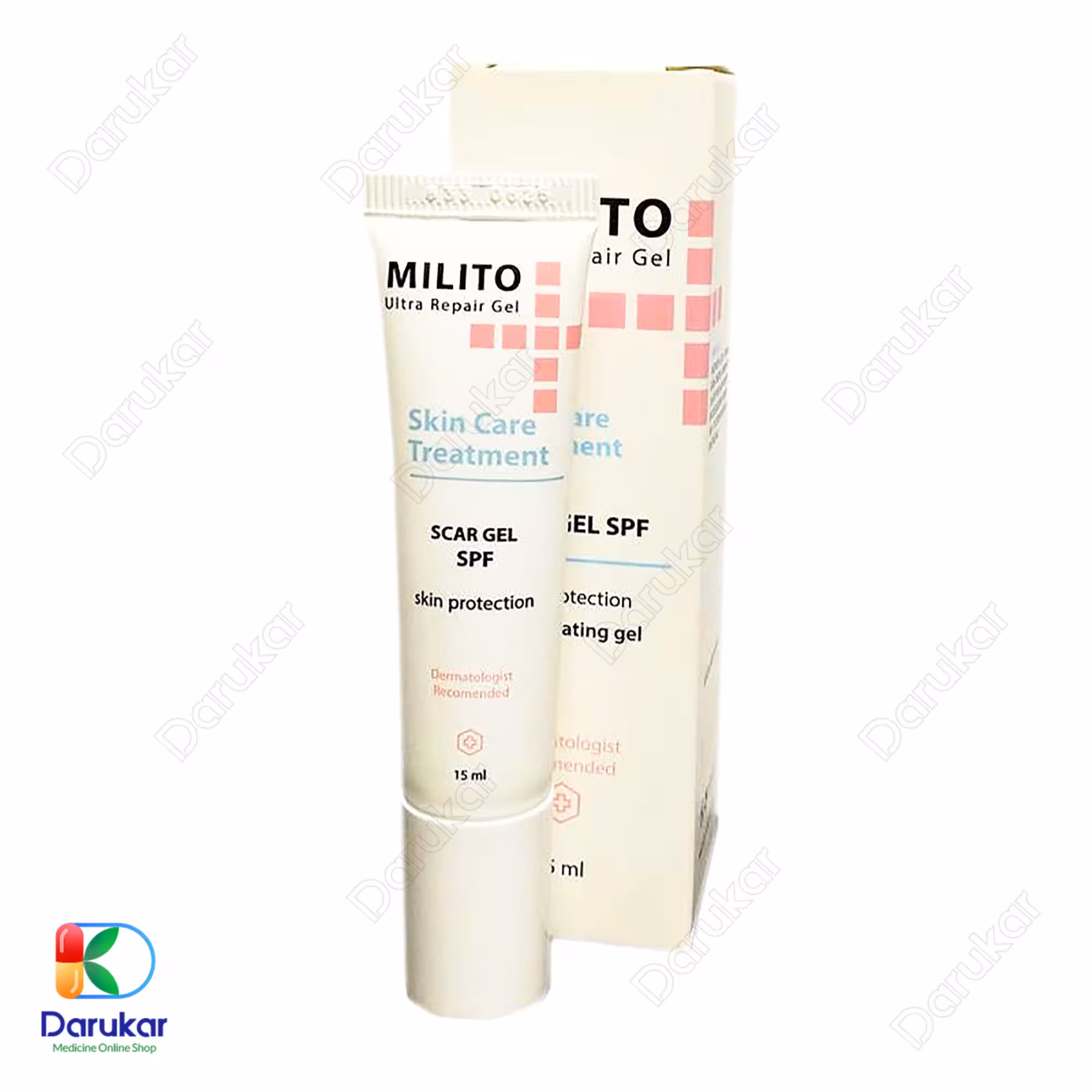 ژل مراقبت از پوست میلیتو SPF30