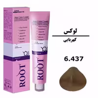 رنگ موی کهربایی روت ROOT سری لوکس شماره 6.437 حجم 120 میلی لیتر