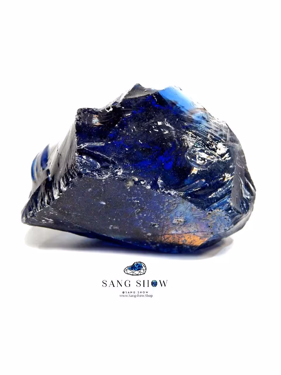 سنگ ابسیدین آبی راف نمونه استثنایی و اصل و معدنی S1660