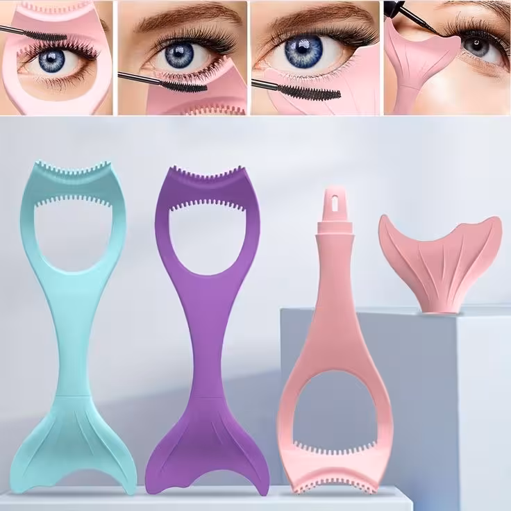 شابلون ریمل و خط چشم