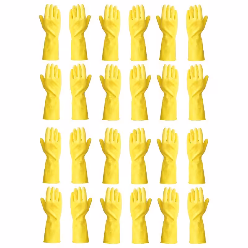 دستکش رزمریم مدیوم صورتی 12 بسته