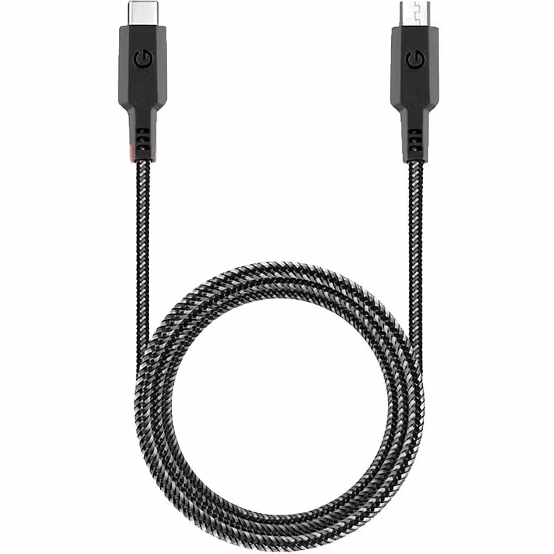 کابل تبدیل Micro-USB به USB-C انرجیا مدل Nylotough به طول 1.5 متر