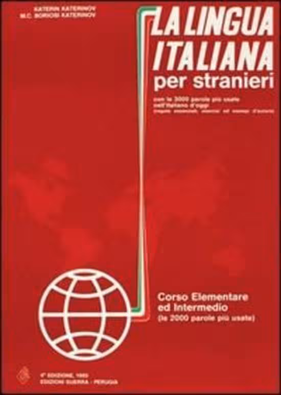 کتاب ایتالیایی La Lingua Italiana Per Stranieri