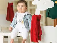 بادی و سرهمی پیشبندی با کت کلاهدار مخمل دانالو Danaloo