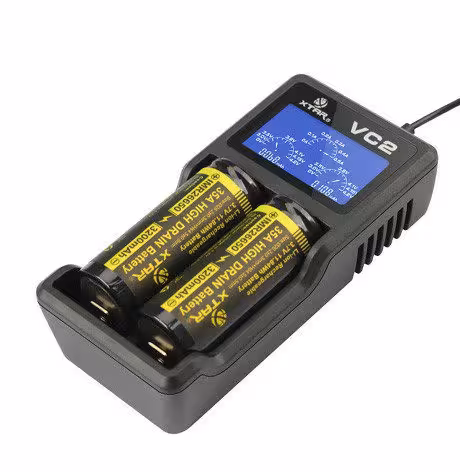 شارژر باتری اکستار XTAR VC2 USB
