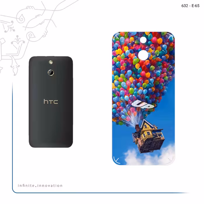 برچسب پوششی ماهوت مدل UP مناسب برای گوشی موبایل اچ تی سی One E8