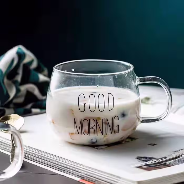 ماگ مدل good morning تپل