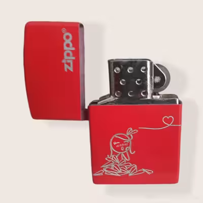 فندک مدل قلب کد N148 مجموعه 2 عددی