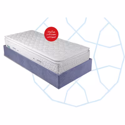 تشک آکسون مدل کلودی یک نفره سایز 90×200 سانتی متر