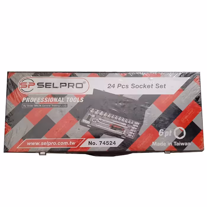 آچار بکس سلپرو مدل 47524 مجموعه 24 عددی