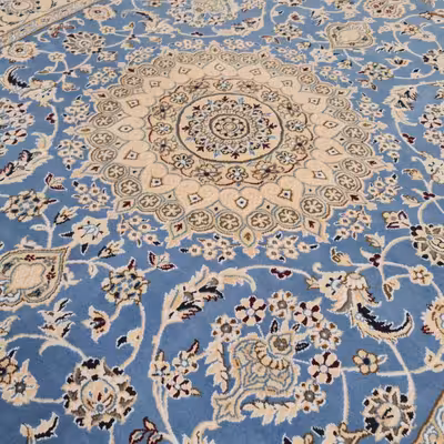 فرش دستبافت دو نیم متری مدل نایین کد 1210