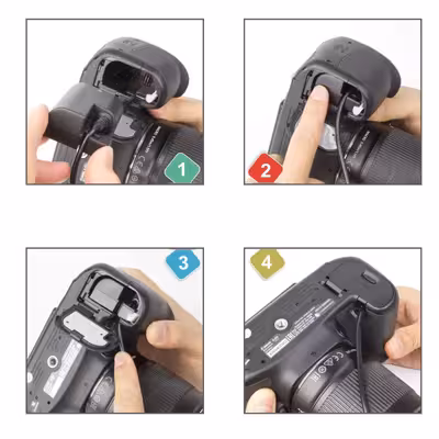 شارژر باتری دوربین مدل برق مستقیم EN-EL14-AC-EU