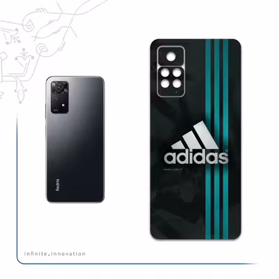 برچسب پوششی ماهوت مدل adidas-Logo مناسب برای گوشی موبایل شیائومی Redmi Note 11 Pro 5G