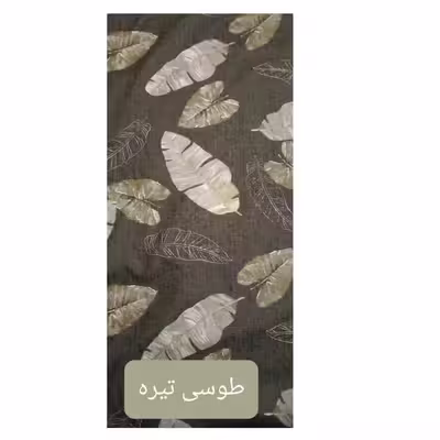 ملحفه مدل کشدار طرح برگ  کاهویی سایز 200x160 سانتی متر