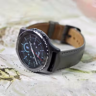 برچسب ماهوت طرح Cloud-Transparent مناسب برای ساعت هوشمند سامسونگ Galaxy Gear S2 Classic