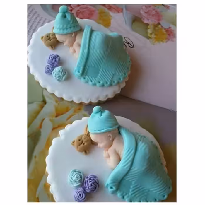 سیلیکون قالب گیری به گز مدل نوزاد