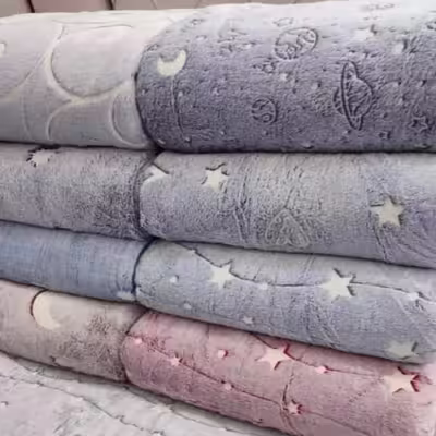 پتو مدل شبنما کد 005 سایز 240x220 سانتی متر