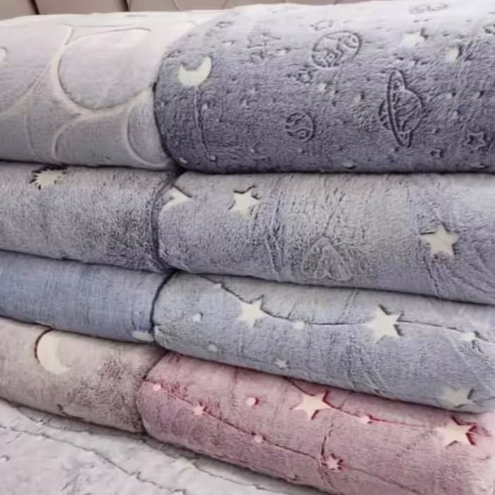 پتو مدل شبنما کد 005 سایز 240x220 سانتی متر