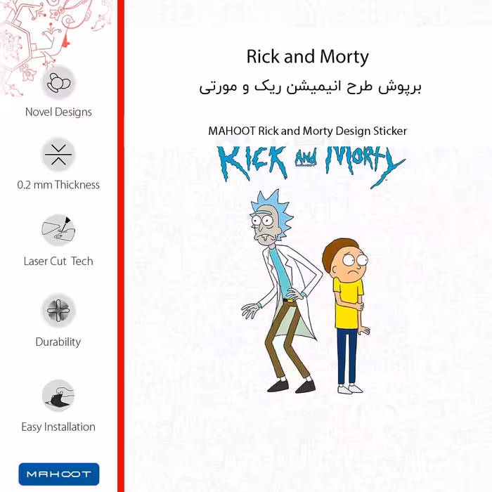 برچسب پوششی ماهوت مدل Rick and Morty-FullSkin مناسب برای گوشی موبایل شیائومی Poco X3 Pro