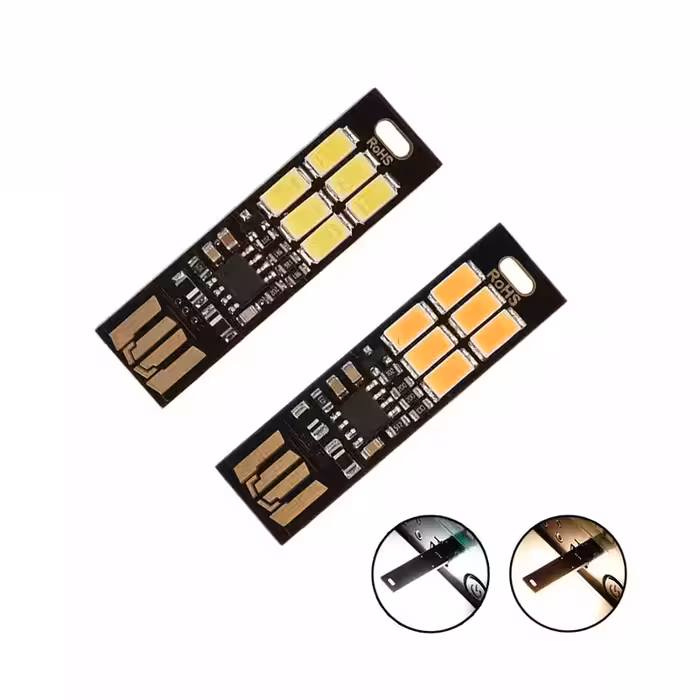 چراغ قوه هارمن مدل USB 6 LED 