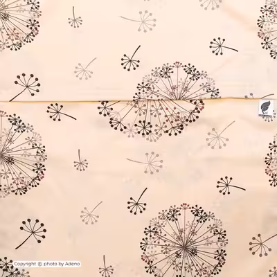 ملحفه تشک مهمان آدنو مدل Dandelion کد IR119 یک نفره سایز 90x190 سانتی متر