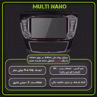 محافظ صفحه نمایش خودرو مولتی نانو مدل X-S1N مناسب برای جک S5