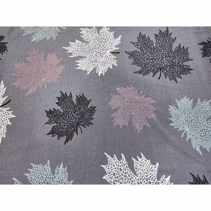 ملحفه مدل کشدار طرح پاییزی یکونیم نفره سایز 120×200 سانتی متر