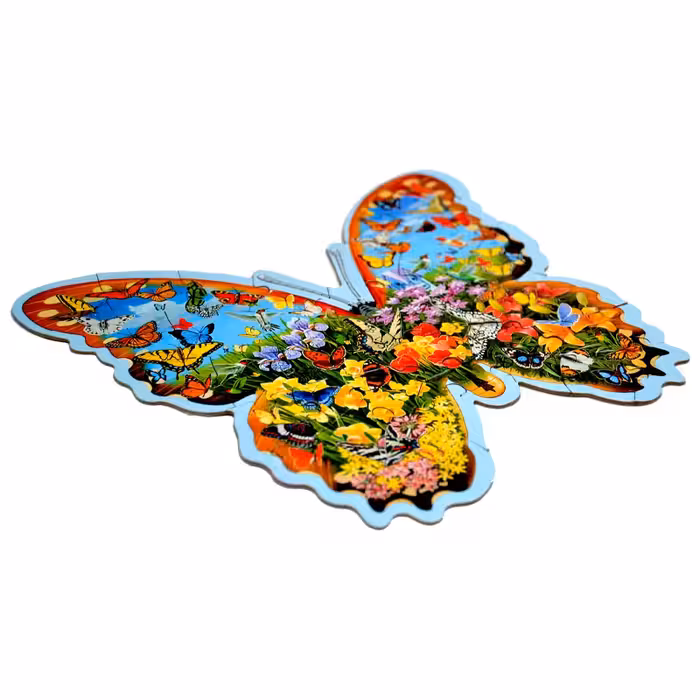 پازل 40 تکه کینگ مدل فانتزی طرح پروانه